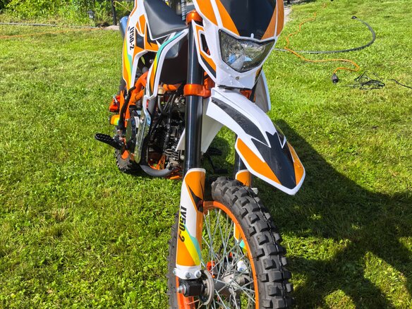 2023 ABM ZX50S, оранжевый, 80000 рублей
