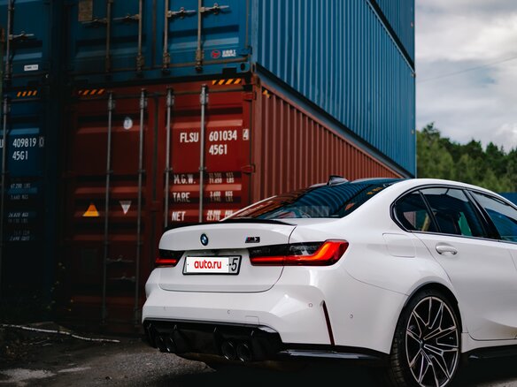 2021 BMW M3 Competition Package VI (G80), белый, 6669836 рублей - вид 6