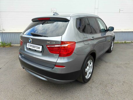 2014 BMW X3 28i xDrive II (F25), серый, 1690000 рублей, вид 4