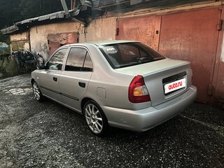 2007 Hyundai Accent ТагАЗ II, серебристый, 300000 рублей, вид 3