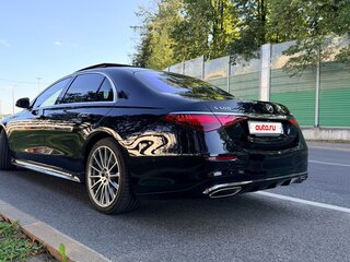2021 Mercedes-Benz S-Класс 500 Long 4MATIC VII (W223), чёрный, 8420000 рублей, вид 4