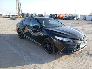 2022 Toyota Camry VIII (XV70) Рестайлинг, чёрный, 2466105 рублей, вид 2