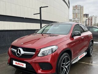 2018 Mercedes-Benz GLE Coupe 350 d I (C292), красный, 3950000 рублей, вид 1