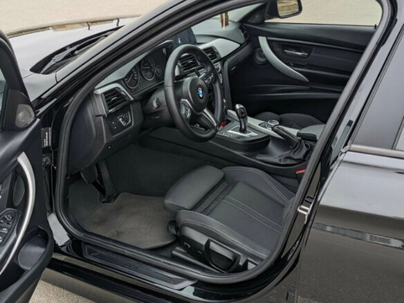 2019 BMW 3 серии 320d VI (F3x) Рестайлинг, чёрный, 1970000 рублей - вид 7