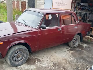 2007 Lada (ВАЗ) 2107, пурпурный, 150000 рублей, вид 5