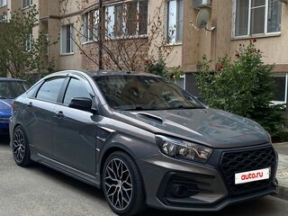 2016 Lada (ВАЗ) Vesta I, серый, 1150000 рублей, вид 1
