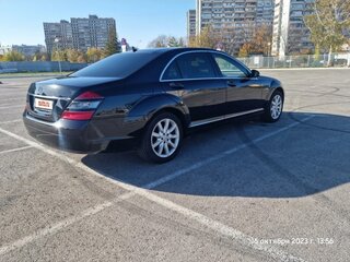 2008 Mercedes-Benz S-Класс 350 V (W221), чёрный, 800000 рублей, вид 5