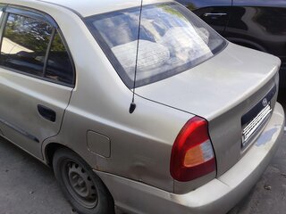 2005 Hyundai Accent ТагАЗ II, бежевый, 203000 рублей, вид 5