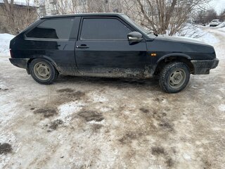 1997 Lada (ВАЗ) 2108, чёрный, 130000 рублей, вид 3