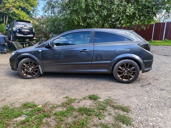 2008 Opel Astra GTC H Рестайлинг, серый, 450000 рублей - вид 6