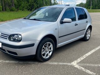 1998 Volkswagen Golf IV, серебристый, 365000 рублей, вид 2