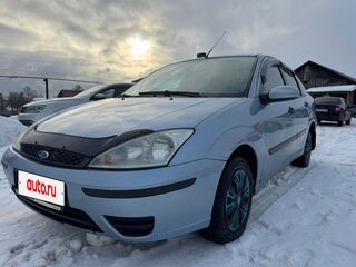 2004 Ford Focus I Рестайлинг, синий, 235000 рублей, вид 1
