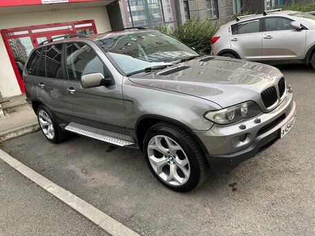 2006 BMW X5 3.0i I (E53) Рестайлинг, серый, 1450000 рублей, вид 1
