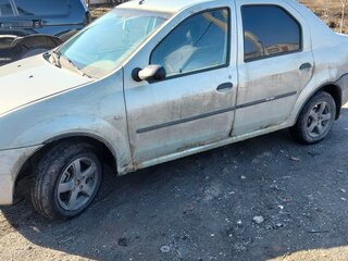 2007 Renault Logan I, зелёный, 220000 рублей, вид 2