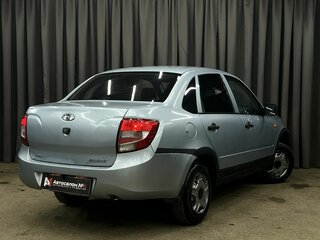 2014 Lada (ВАЗ) Granta I, голубой, 349900 рублей, вид 3