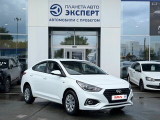 2019 Hyundai Solaris II, белый, 1370000 рублей, вид 1