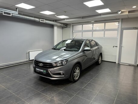 2016 Lada (ВАЗ) Vesta I, серый, 765000 рублей, вид 1