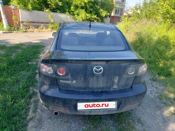 2008 Mazda 3 4-speed I (BK) Рестайлинг, чёрный, 350000 рублей - вид 2