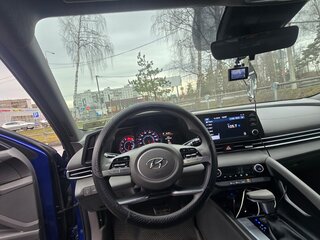 2021 Hyundai Elantra VII (CN7), синий, 1750000 рублей, вид 5