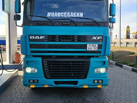 2004 DAF 95XF, синий, 2300000 рублей, вид 1
