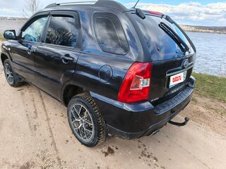 2009 Kia Sportage II Рестайлинг, чёрный, 824000 рублей, вид 4