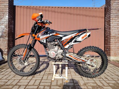 2023 Motoland CRF250 Enduro, чёрный, 140000 рублей, вид 1