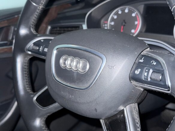 2015 Audi A6 IV (C7) Рестайлинг, серый, 1750000 рублей - вид 3