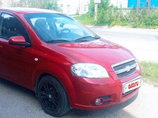 2007 Chevrolet Aveo I, красный, 409000 рублей, вид 1