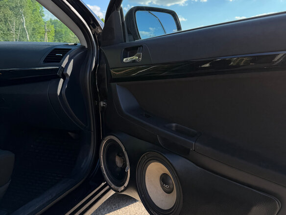 2008 Mitsubishi Lancer X, чёрный, 380000 рублей - вид 11