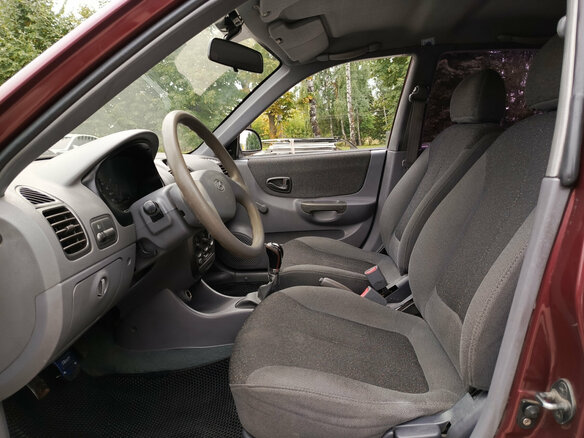 2008 Hyundai Accent ТагАЗ II, красный - вид 15