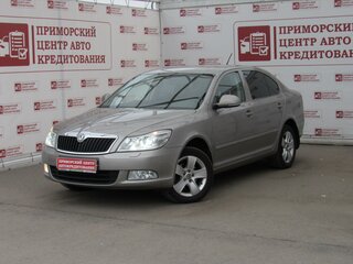 2012 Skoda Octavia II (A5) Рестайлинг, бежевый, 950000 рублей, вид 1