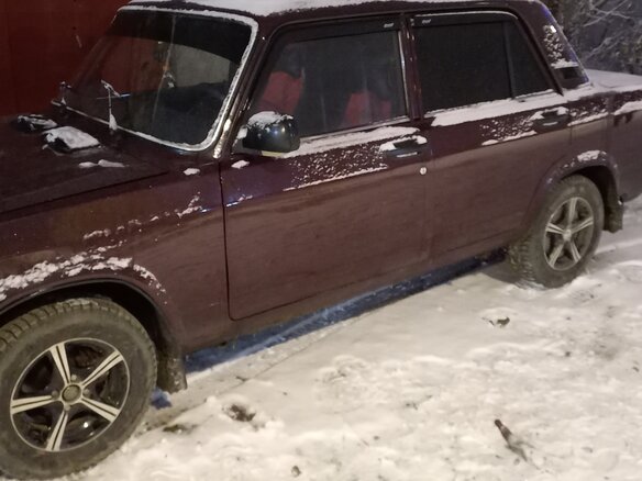 2008 Lada (ВАЗ) 2107, пурпурный, 200000 рублей - вид 7