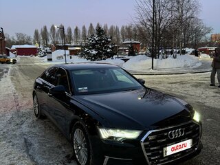 2022 Audi A6 45 TFSI V (C8) Рестайлинг, чёрный, 4600000 рублей, вид 5