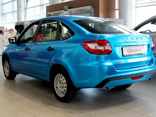 2026 Lada (ВАЗ) Granta I Рестайлинг, чёрный, 1017000 рублей, вид 4