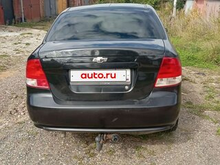 2005 Chevrolet Aveo I, чёрный, 200000 рублей, вид 3