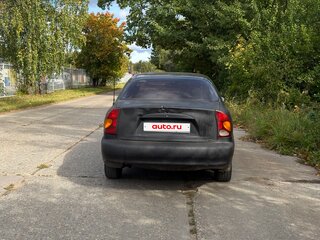 2006 Chevrolet Lanos I, чёрный, 100000 рублей, вид 3