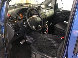 2008 Mercedes-Benz Viano Long L2 I (W639), синий, 2700000 рублей, вид 4