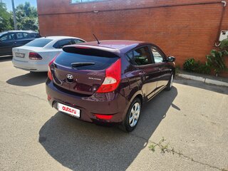 2012 Hyundai Solaris I, фиолетовый, 500000 рублей, вид 3