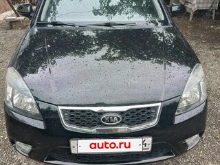 2009 Kia Rio II Рестайлинг, чёрный, 530000 рублей, вид 1