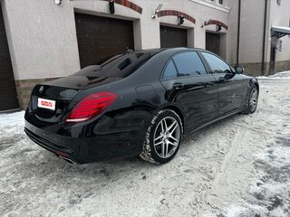 2015 Mercedes-Benz S-Класс 500 Long VI (W222, C217), чёрный, 3500000 рублей, вид 2