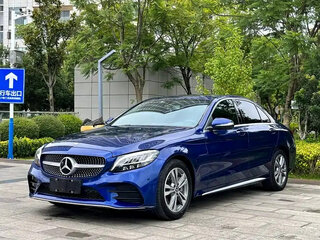 2019 Mercedes-Benz C-Класс 180 IV (W205) Рестайлинг, синий, 1800004 рублей, вид 1