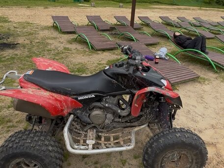 2012 Honda TRX 700, красный, 950000 рублей, вид 5