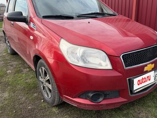 2008 Chevrolet Aveo I Рестайлинг, красный, 400000 рублей, вид 5