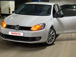 2011 Volkswagen Golf VI, белый, 850000 рублей, вид 2