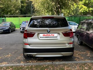2012 BMW X3 28i xDrive II (F25), серебристый, 1700000 рублей, вид 3