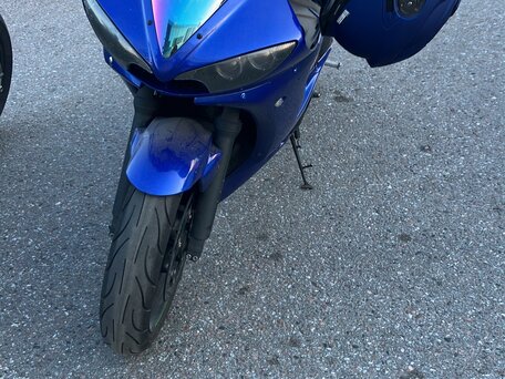 2003 Yamaha YZF-R6, синий, 400000 рублей, вид 2