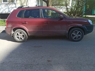 2006 Hyundai Tucson I, пурпурный, 550000 рублей, вид 2
