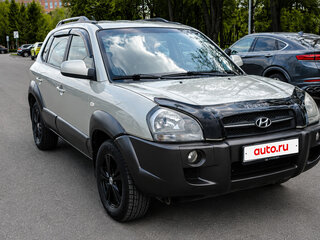 2006 Hyundai Tucson I, серебристый, 1555555 рублей, вид 3