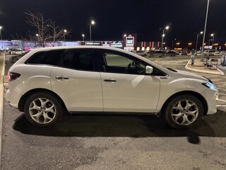 2010 Mazda CX-7 I Рестайлинг, белый, 990000 рублей, вид 2