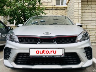 2021 Kia Rio X IV Рестайлинг, серый, 1710000 рублей, вид 2